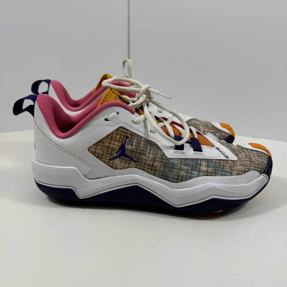 Jordan ADG‎ Golf Shoes Men Spiked White Multicolor Size 11